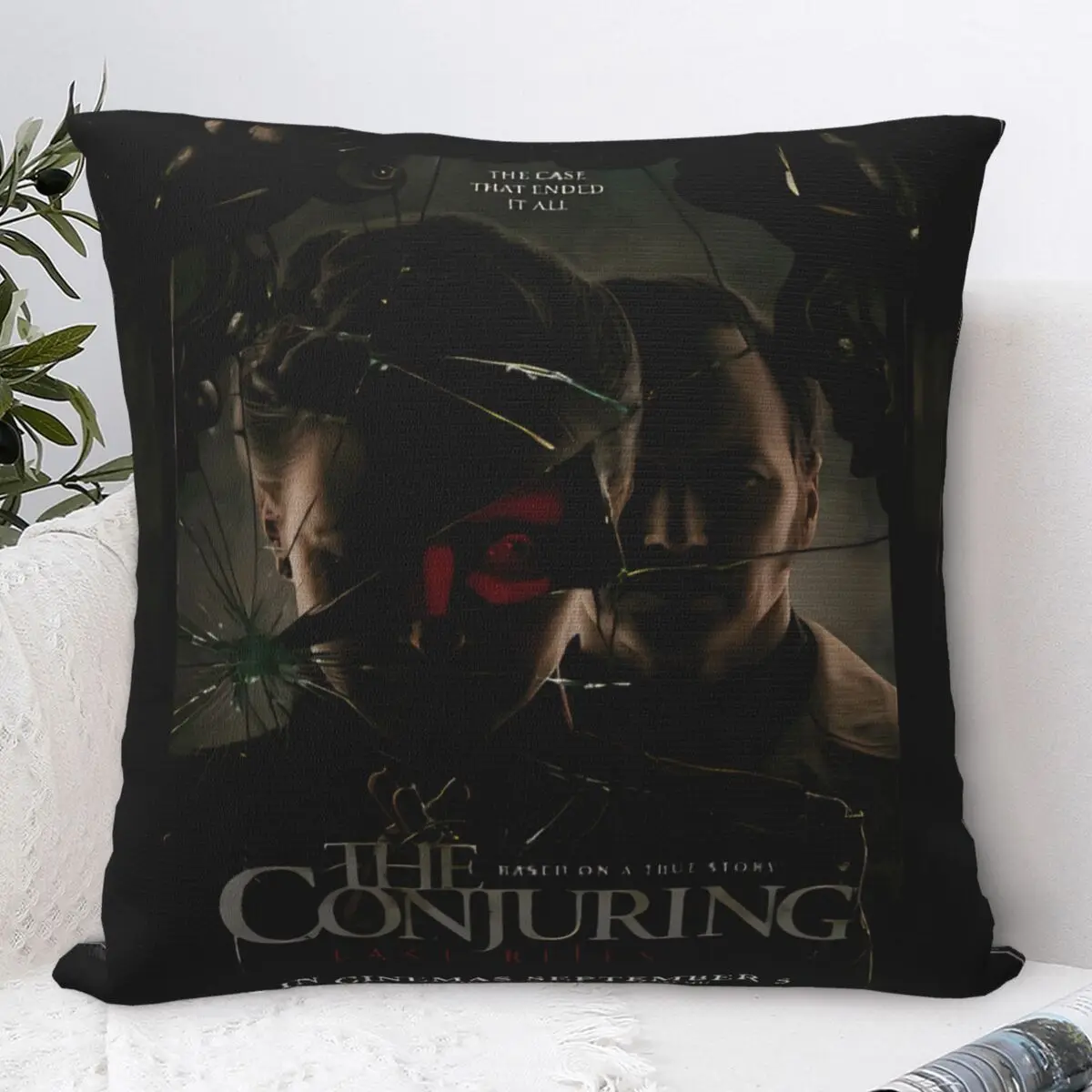 كيس وسادة The Conjuring آخر الطقوس غطاء وسادة ناعمة غطاء الوسادة خمر مخصص لتقوم بها بنفسك سادات ل أريكة غرفة نوم ديكور المنزل