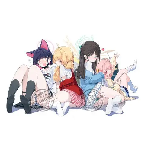 أرشفة زرقاء أنيمي أكريليك عالية الدقة ، نموذج تأثيري ، هدايا زيتية ، أرشيف أزرق ، سوزوكي ، كازوسا ، يوتوري ، ناتسو ، إباراجي ، يوشيمي