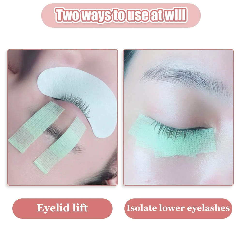 Breathable Eyelash Tape Easy to Tear Medical Tape Non-woven Cloth Eyelash Extension Adhesive Tape Hand Eye Stickers Makeup Tools