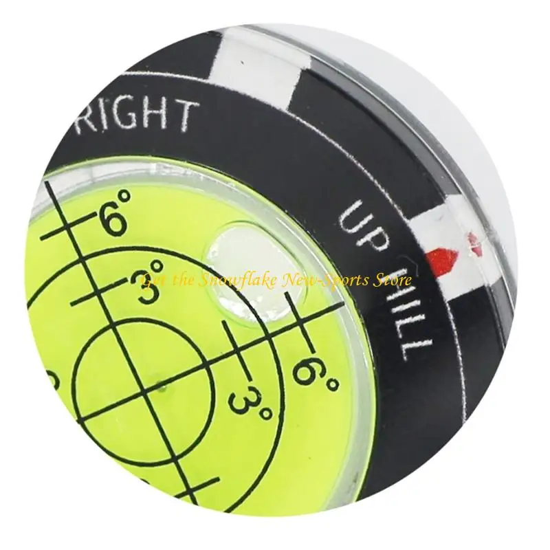 E56D Golf Putt Ball Marker High Accurate Round Golf Putt Reader Golfing Putting Aid for Enhancing Performances