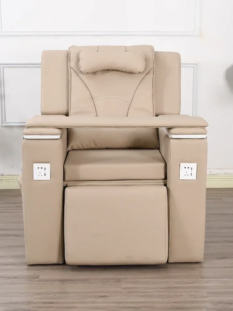 2025 Long - Lasting Nail Sofa, Foot Chair, Eyebrow Embroidery, Eyelashes, Foot Bath, Foot Bath, Electric Massage Recliner