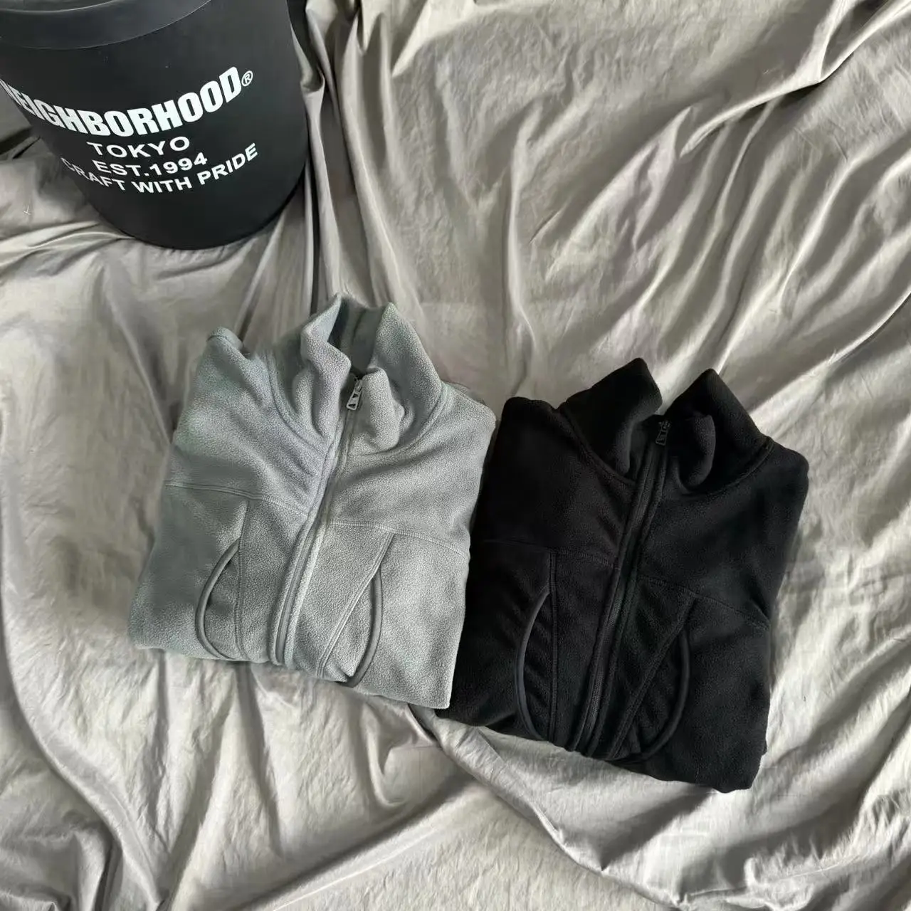 

Японская флисовая куртка на молнии с воротником-стойкой, зимняя мужская и женская куртка высокого качества, повседневная теплая свободная куртка, пальто