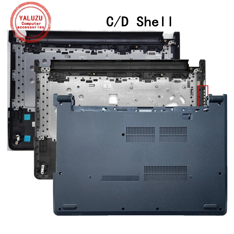Palmrest Caixa Superior e Tampa Inferior Base Dell Inspiron 14 3467 3000 3465 3462 3468 3478 3476 Novo Shell