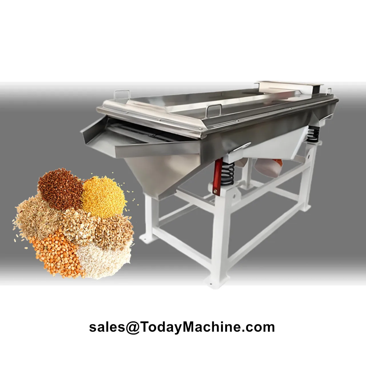 

Linear Vibrating Screen Sieve Powder Particle Vibrating Screen Separator
