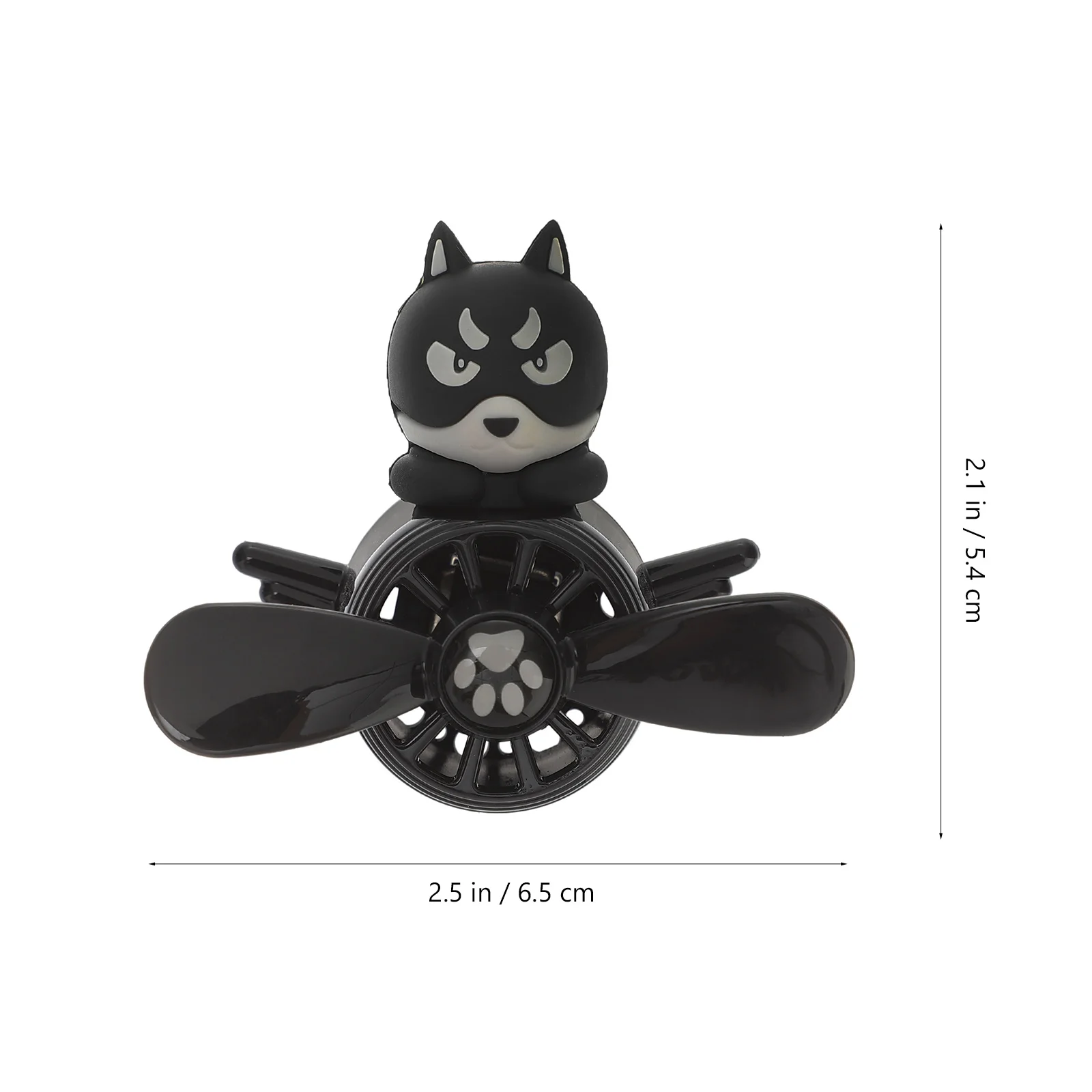 

Car Air Freshener Mini Husky Shape Scented Fan for Car Interior Decoration Long-Lasting Aroma Diffuser Auto Vent Perfume Decor