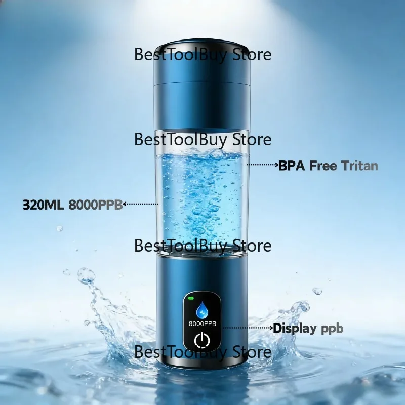 hit productPrivate Model BPA Free Tritan 320ML Touch SPE PEM Technology Water Bottle Bundle for Household & Car U