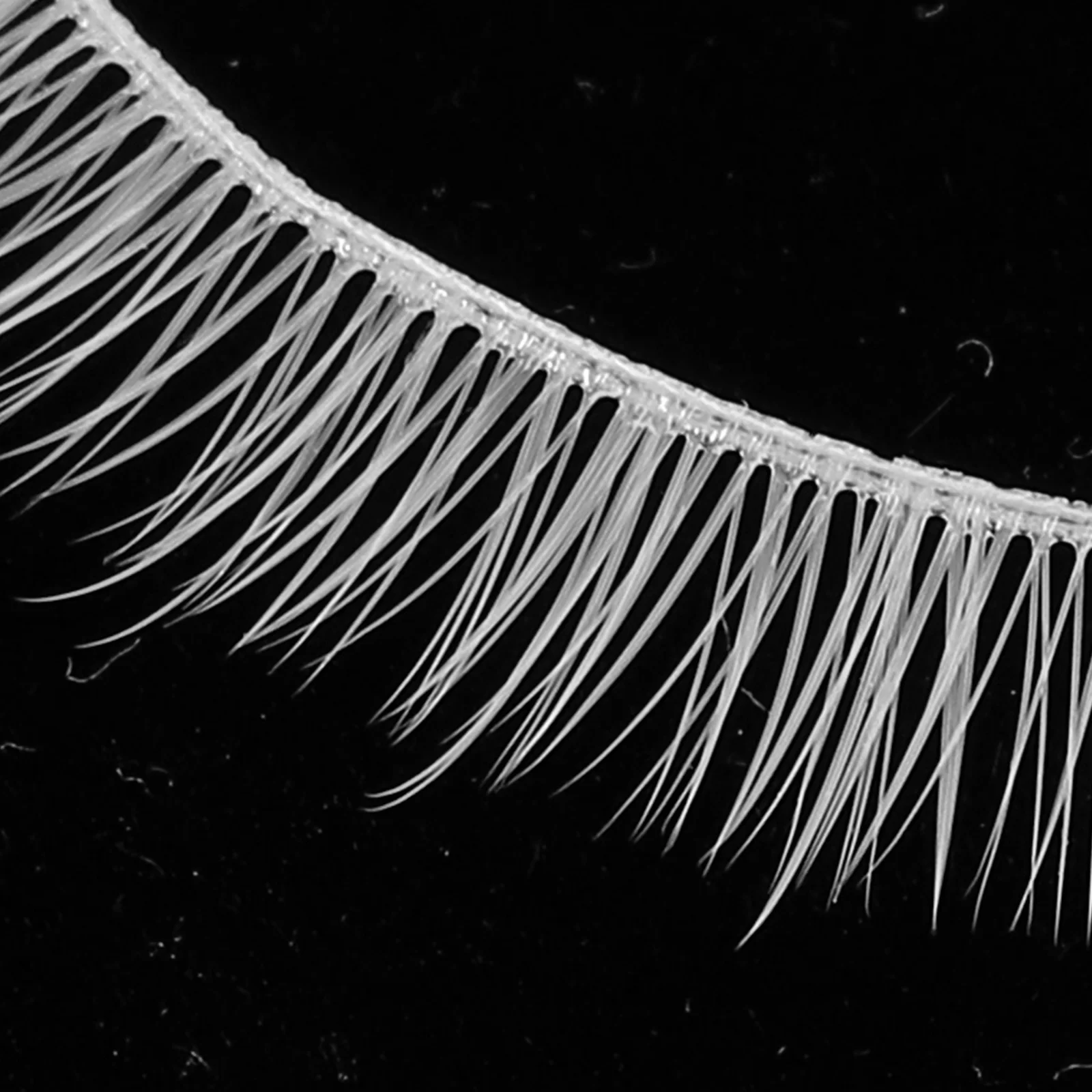 

3Pairs Individual Lashes White False Eyelashes for Beginners Office Workers Short Style Comfortable Lash Clusters