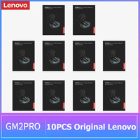 10PCS Original Lenovo GM2 Pro Wireless Bluetooth V5.3 Earphones ENC IPX5 Low Latency Headphones HD Call Music&Gaming Earbuds