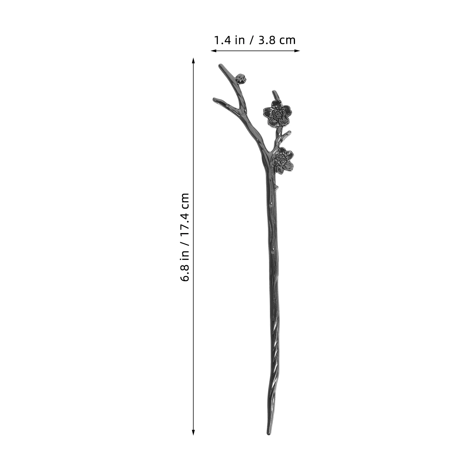 

2Pcs Hair Chopsticks Sturdy Metal Lightweight Stylish Hair Styling Tools for Casual Formal Events Women Teen Girls