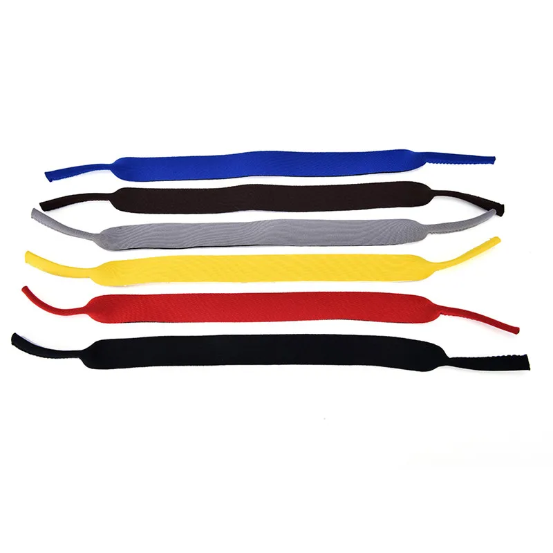 Neoprene Stretchy Sports Band Strap, Espetáculo, Óculos, Óculos De Sol, Suporte Do Cabo, Novo