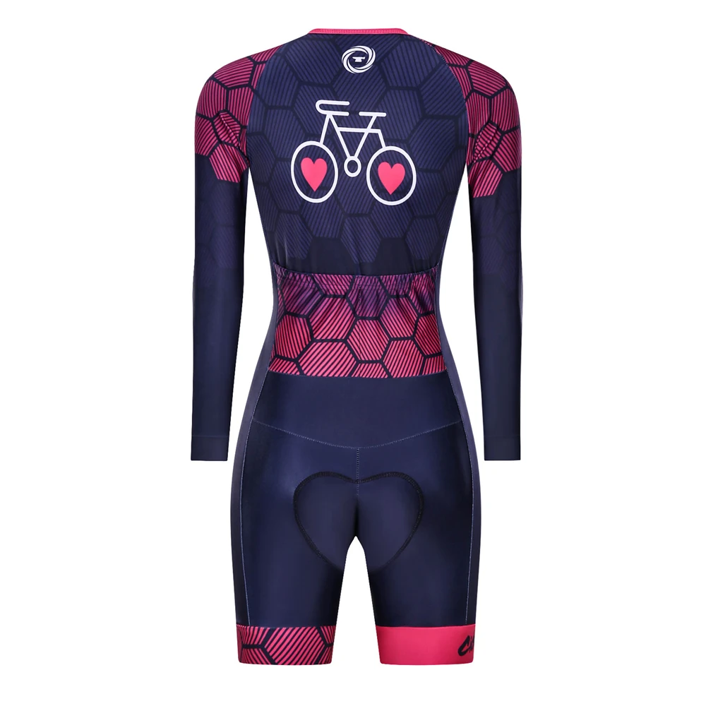 Ciclopp team triathlon suit women\'s riding tights Ropa ciclismo mountain bike road bike suit long sleeve jumpsuit