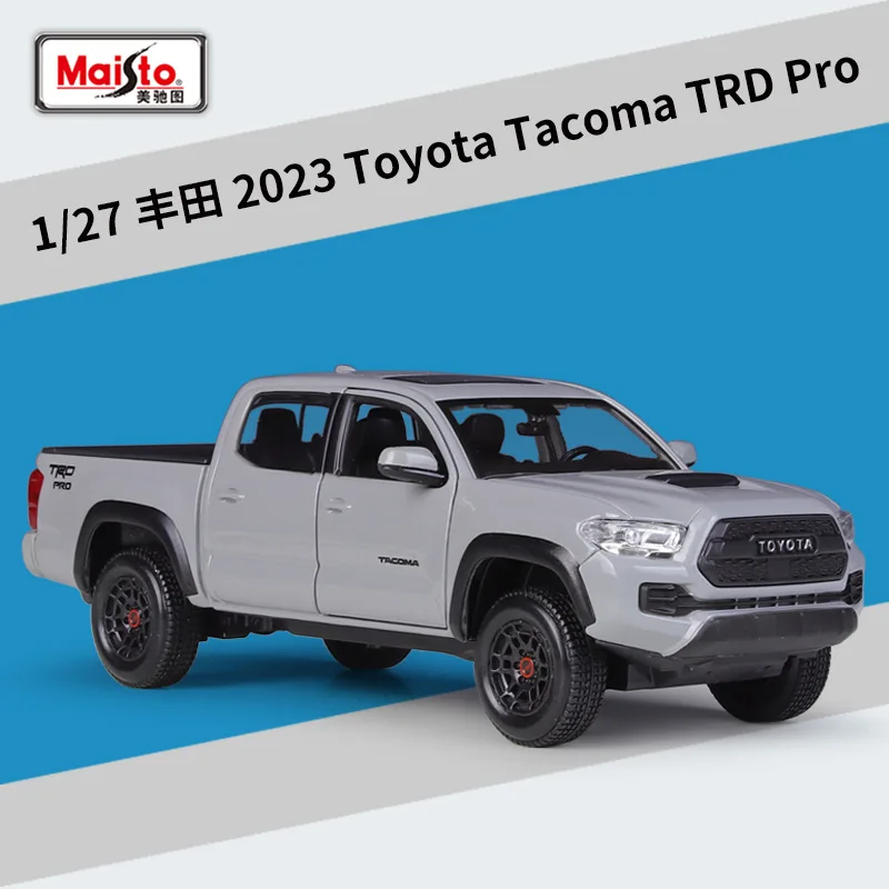 

Maisto 1:27 Toyota 2023 Tacoma TRD Pro Pickup Simulation Alloy Diecast Model