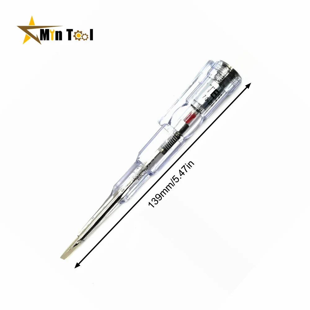 AC/DC 70-250V Waterproof Induced Electric Tester Pen Screwdriver Probe light Voltage Tester DetectorTest Pen Elecrtrician Tool