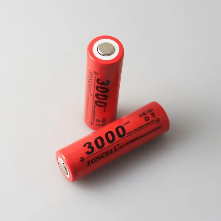 Di inti 3000mAh 1.2V Ni MH baterai isi ulang No.5 AA mainan digital datar lakukan kombinasi sel Li-ion isi ulang