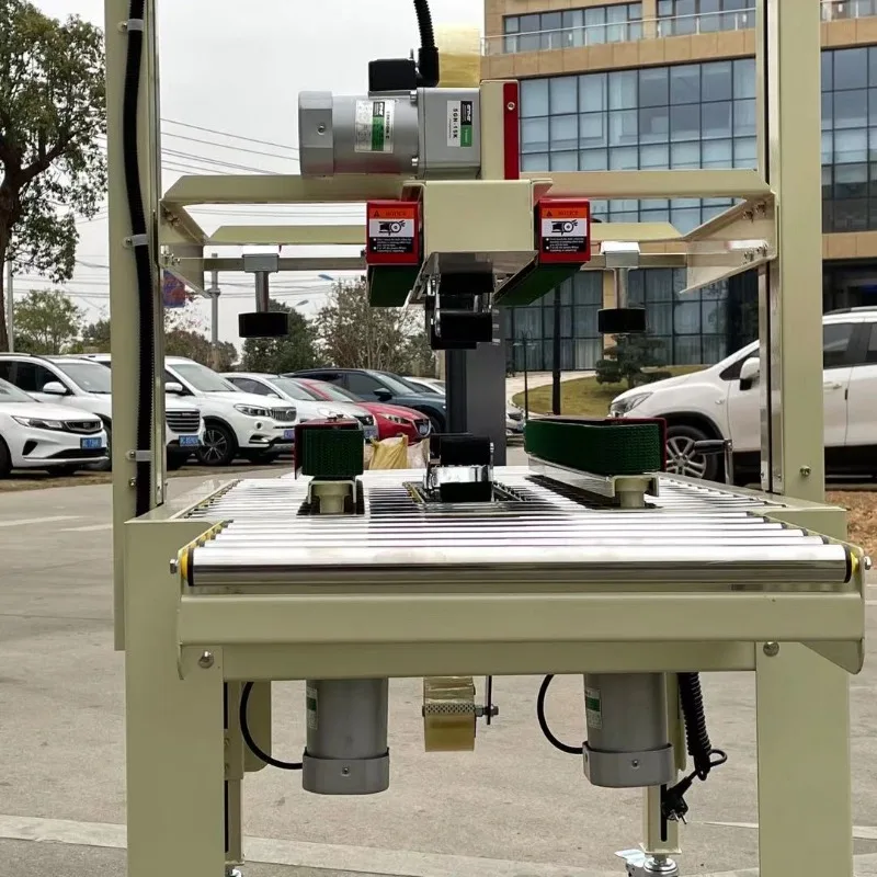 Semi Automatic Carton Sealer Machine FXJ10080B Box Taping Sealing Packing Machine