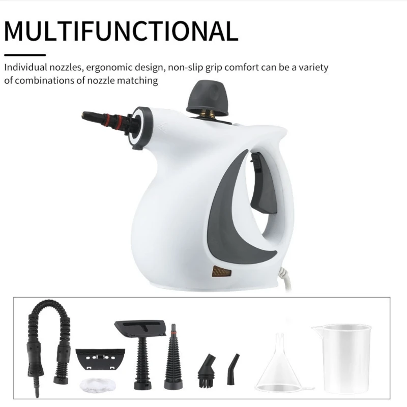 Portable Steam Cleaners with Attachments for Home Use Cleaning Steamer Machine