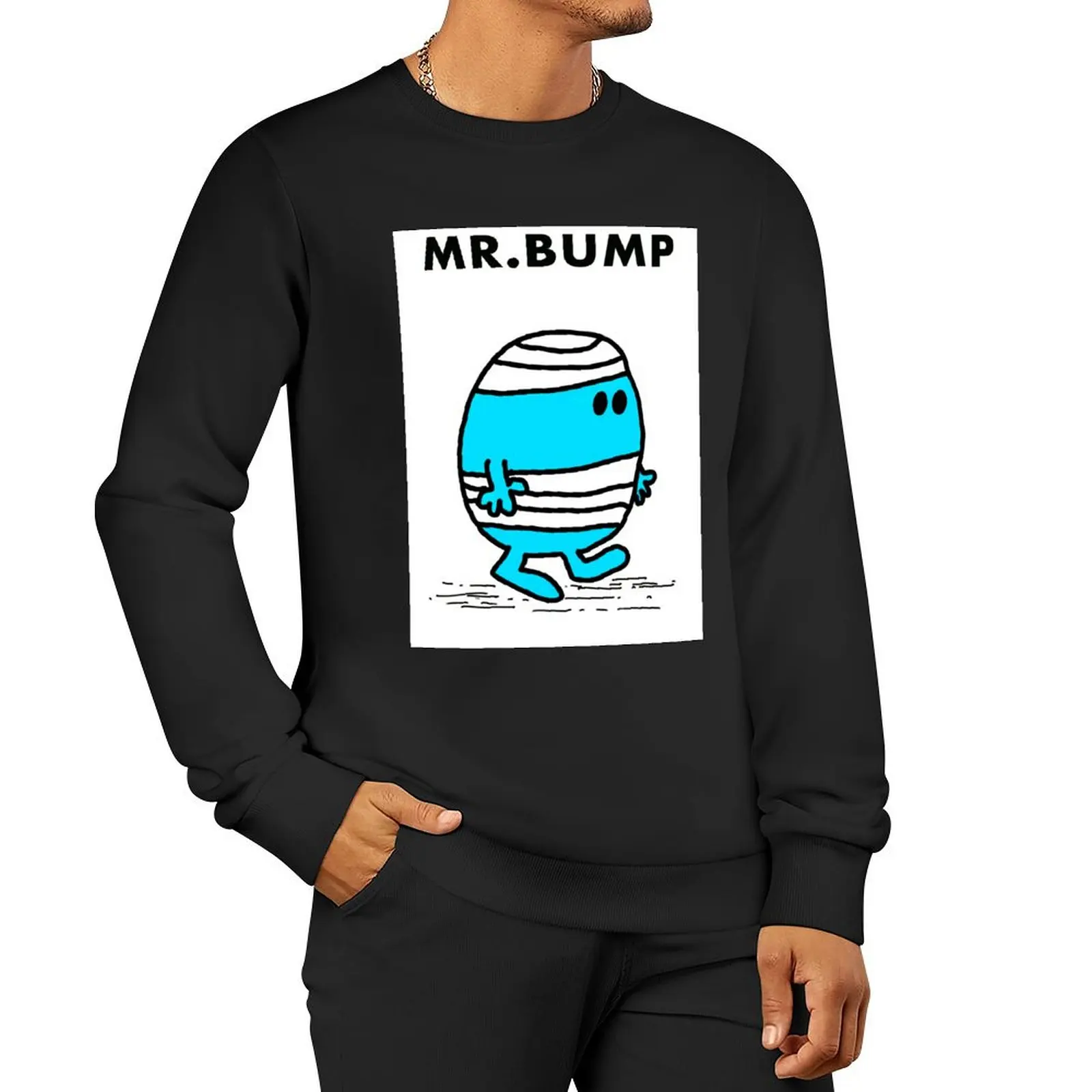 

Mr Bump from the Mr Men Pullover Hoodie korean autumn clothes hooded shirt aesthetic clothing men's sweatshirt
