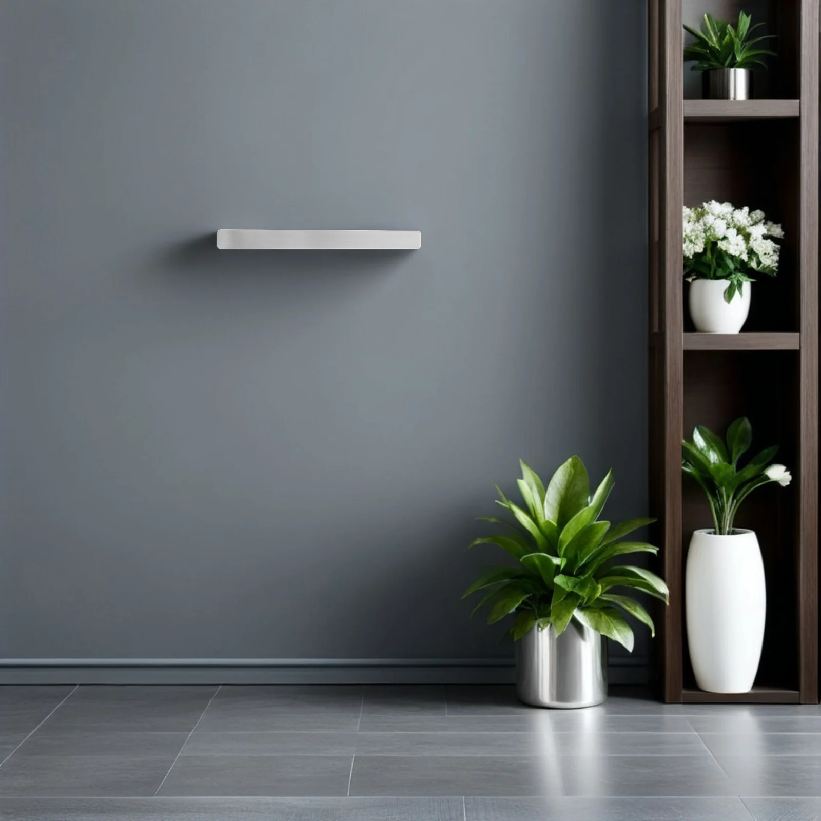 

6Pcs Bulletin Board Iron Strips - Strong Adhesive Backing Memo Strip - Modern Wall Display Solution for Notes Messages and