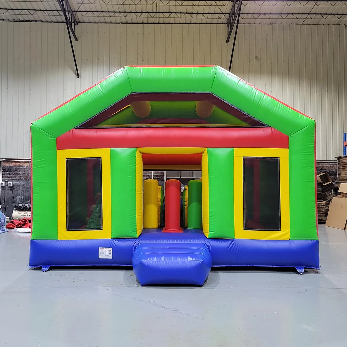 

Wholesale PVC Indoor/Outdoor Kids' Inflatable Castle Unisex Commercial Park Equipment with Blower Large Bounce House Trampoline