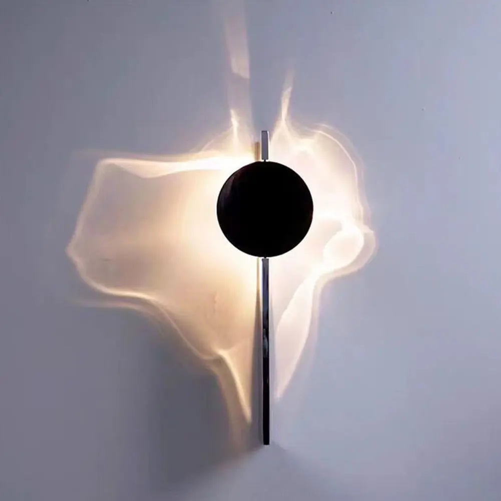 

Поворотный настенный светильник: современный, креативный, для гостиной, спальни, изголовья кровати, коридора, светодиодный