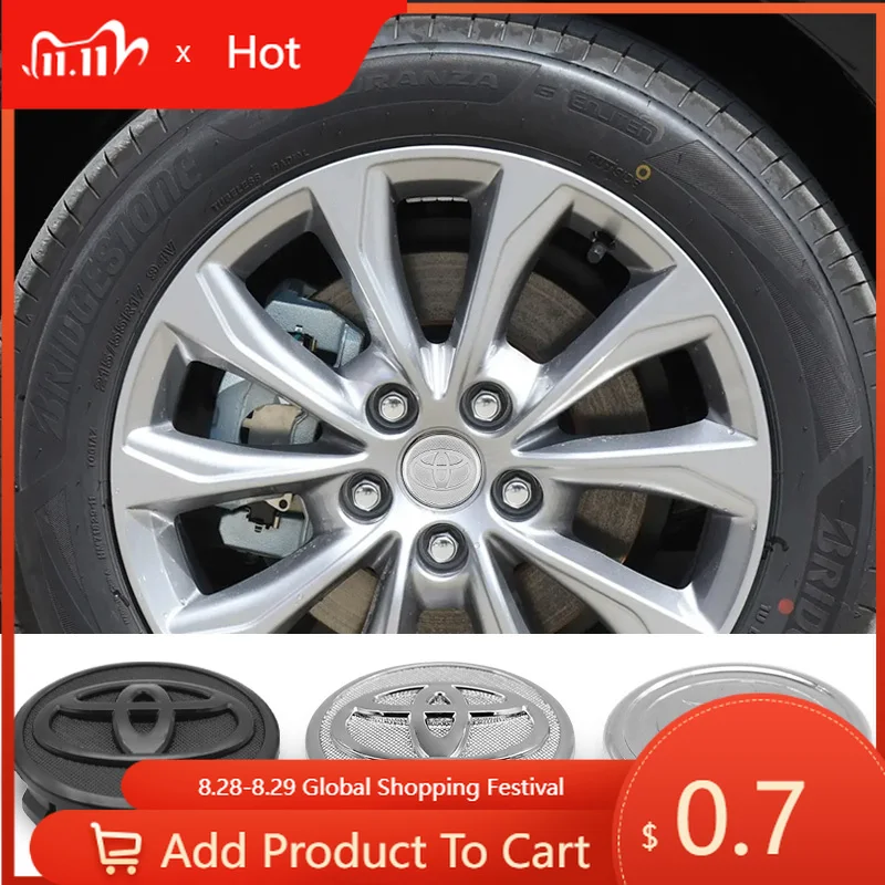 

Fot Toyota 2026 Новые 4 шт. 57 мм колпаки центра колес автомобиля логотип эмблема диски крышка ступицы колпаки для Toyota Camry Auris Aygo Avensi Corolla Y