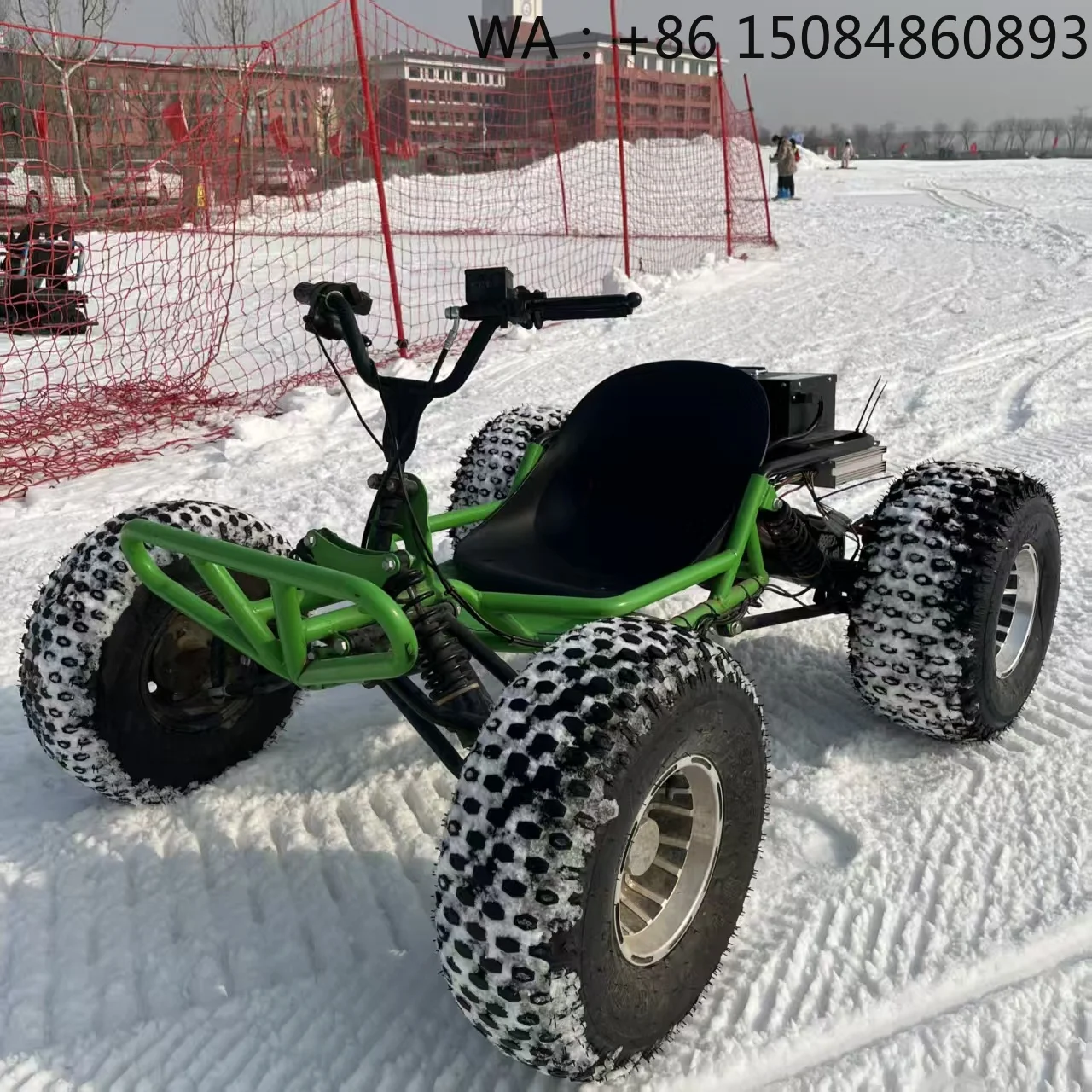 Kart de course différentiel à émissions zéro, composant de puissance haute efficacité, vitesse maximale 45 km/h, conception longue portée pour enfants et adultes, utilisation en extérieur