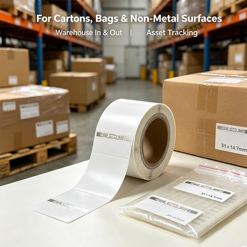 UHF RFID tag printable sticker Alien 9940 915mhz 900 868mhz 860-960MHZ Higgs9 EPCC1G2 6C smart adhesive passive RFID tags copper