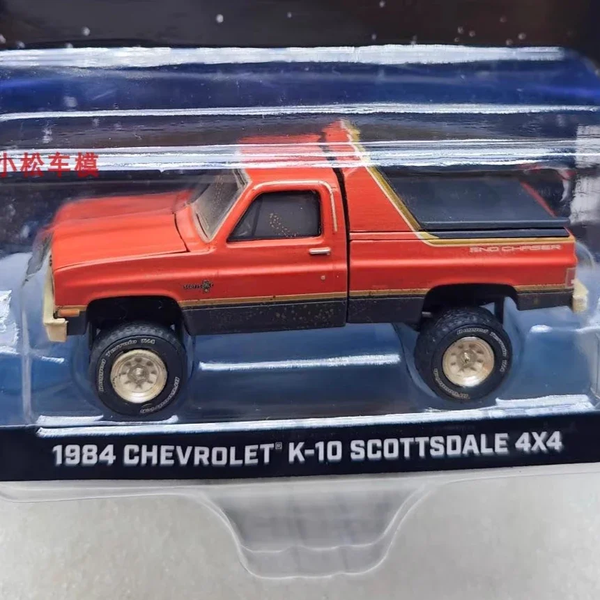 

GreenLight 1:64 1984 K-10 Scottsdale 4x4 сплав моделирование микро модель автомобиля коллекция украшения автомобиль игрушка в подарок
