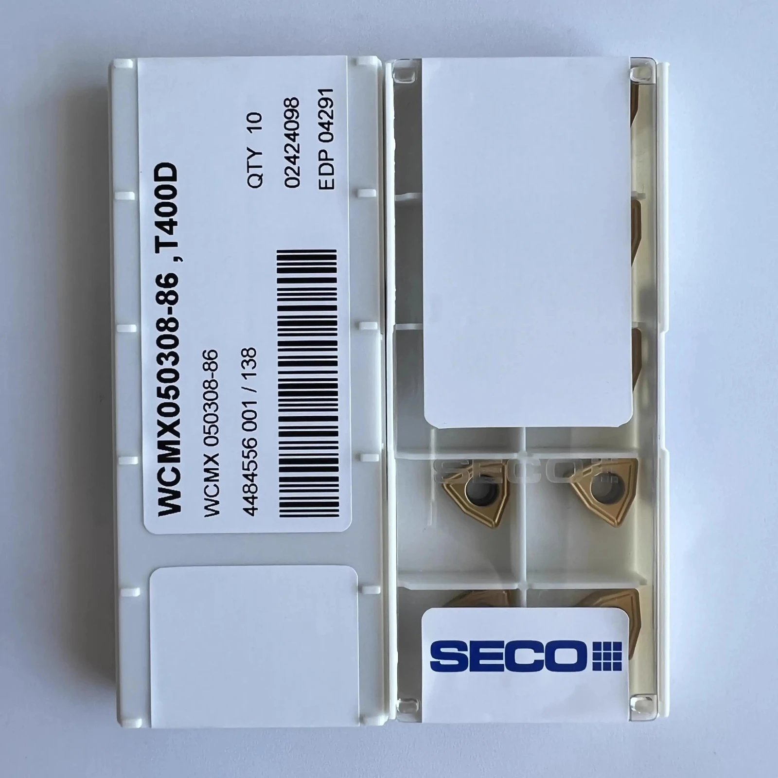 

WCMX050308-86,T400D /Original genuine CNC alloy blade 10 PCS