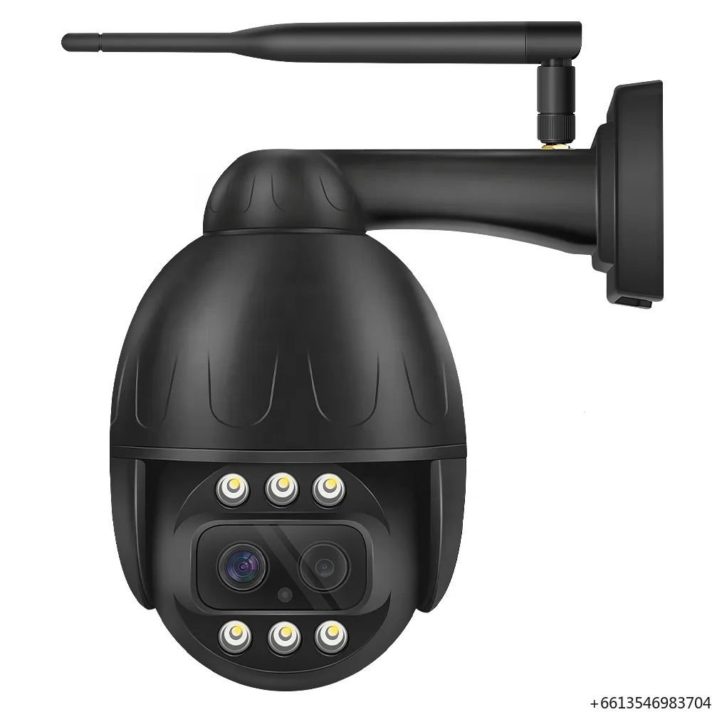 

4MP Video Surveillance Wifi Ip Outdoor Ptz Camera Dual Lens Newest 3 Inch Metal Housing