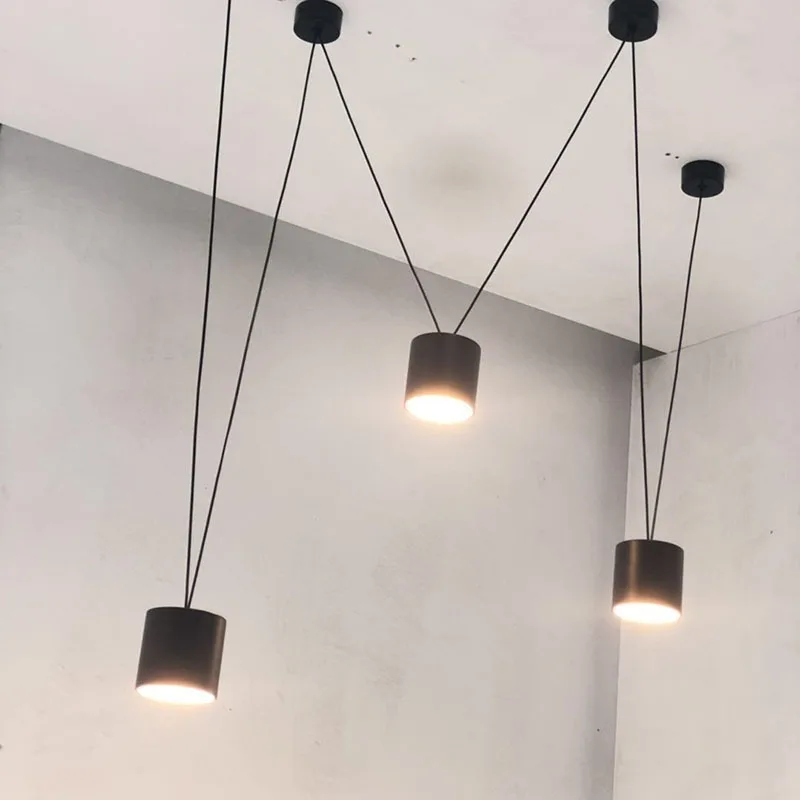 Light DIY line chandelier dining room bedroom showroom model room