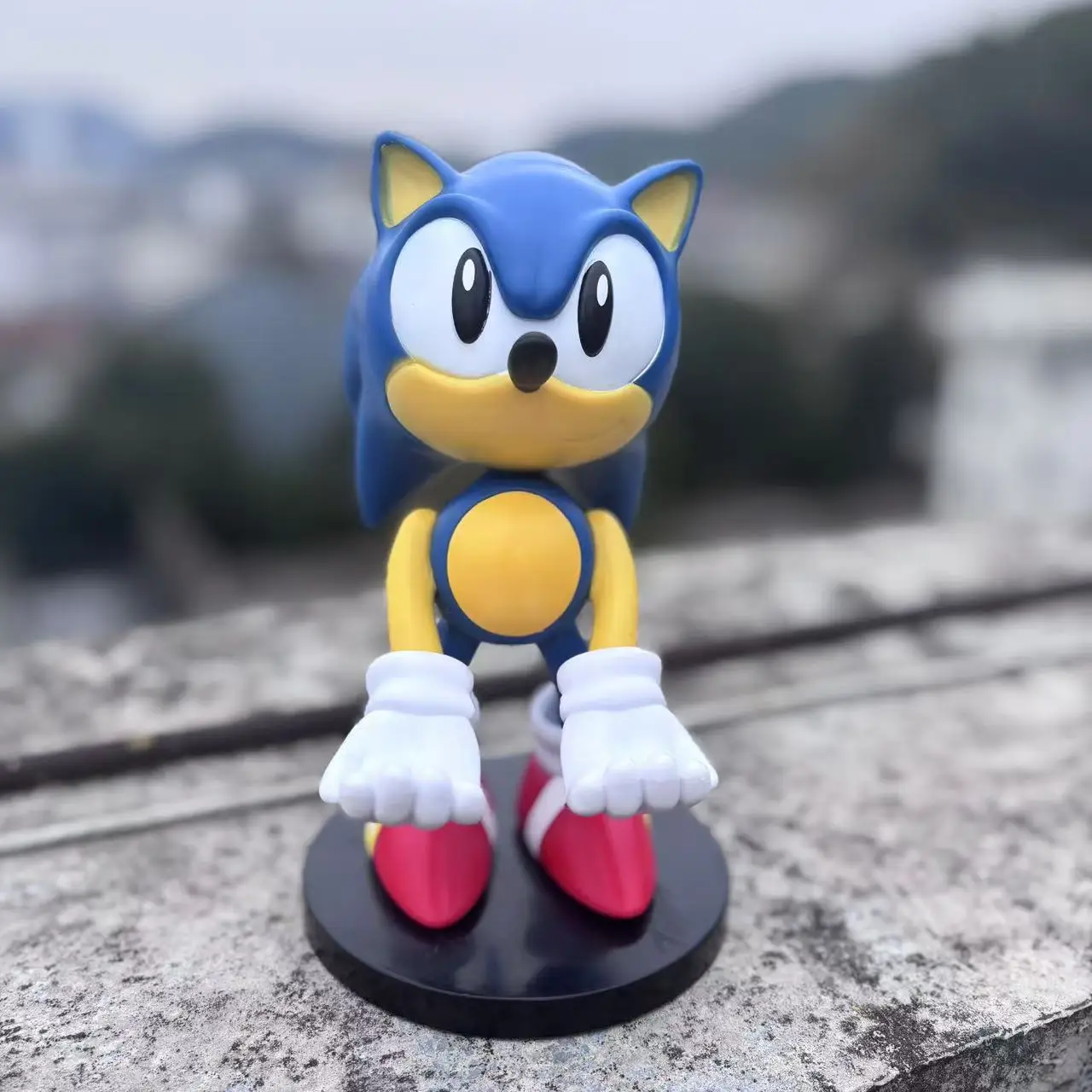 

Super Sonic 18 см телефон пульт дистанционного управления держатель фигурка модель игрушки для детей