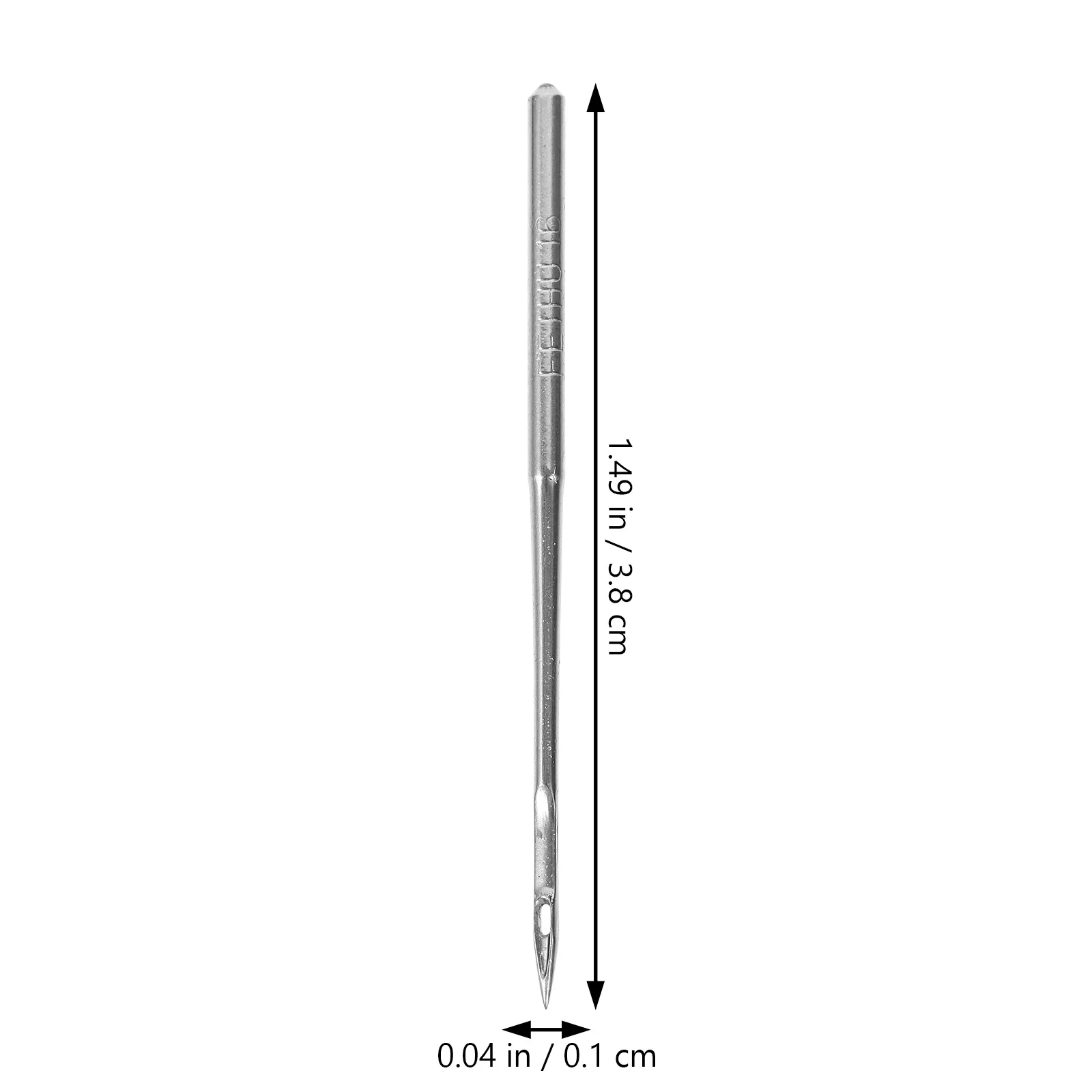 

100Pcs Sewing Machine Needles Metal Sharp Wear-Resistant Sturdy Suitable Household Sewing Crafts Fabric Stitching Tools