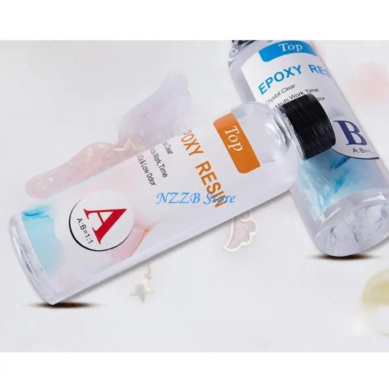 

T21F Epoxy-Resin-Kit for Jewelry, Art, Craft Fast Curing,2 Part Crystal Clear Casting