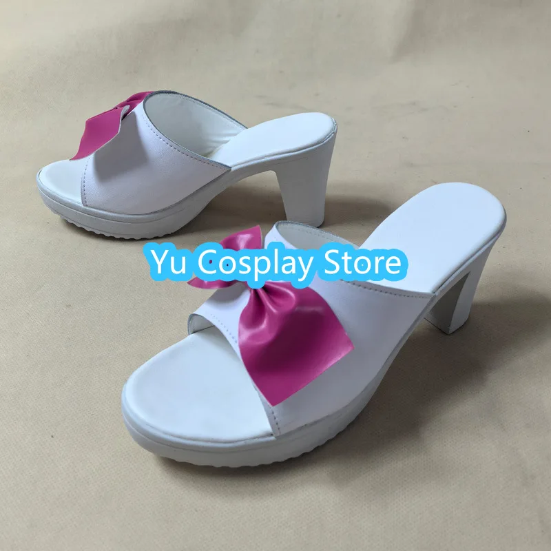 Yu Cosplay Store Monogatari Series Shinobu Oshino zapatos de Cosplay para hombres y mujeres juegos de Anime accesorios de carnaval fiesta