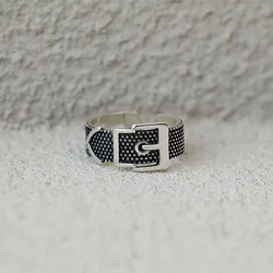 925 Sterling Silver Originality Watchband Vintage Ring Women Wedding Jewelry Accessories GaaBou Jewellery