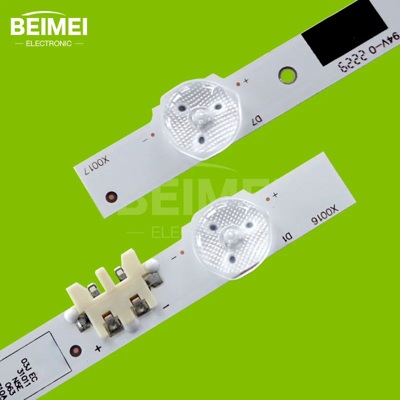 Strip lampu latar TV SAMSUNG revr7/L9 REV1. D2GE-500SCA/B-R3 untuk Samsung for LED 7 + 9led