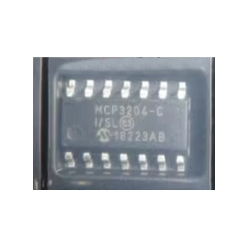 (1 Pcs) MCP3204T-CI/SL SOP-14 MCP3204-C New Original Chip IC