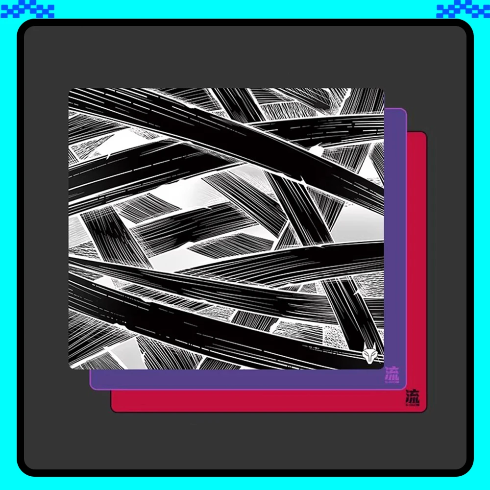 

D-GLOW Flow Mousepad FPS Smoothness and Speed Mouse Pad Moistureproof Skidproof TTK APEX CSGO Valorant Pc Accessories Gifts