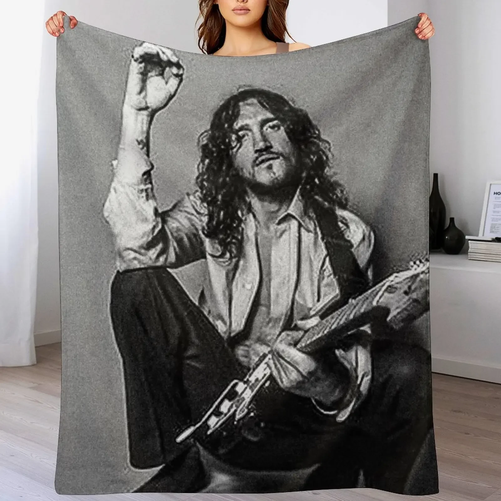 

john frusciante Throw Blanket Cozy Home Blanket Gift for Christmas Holiday