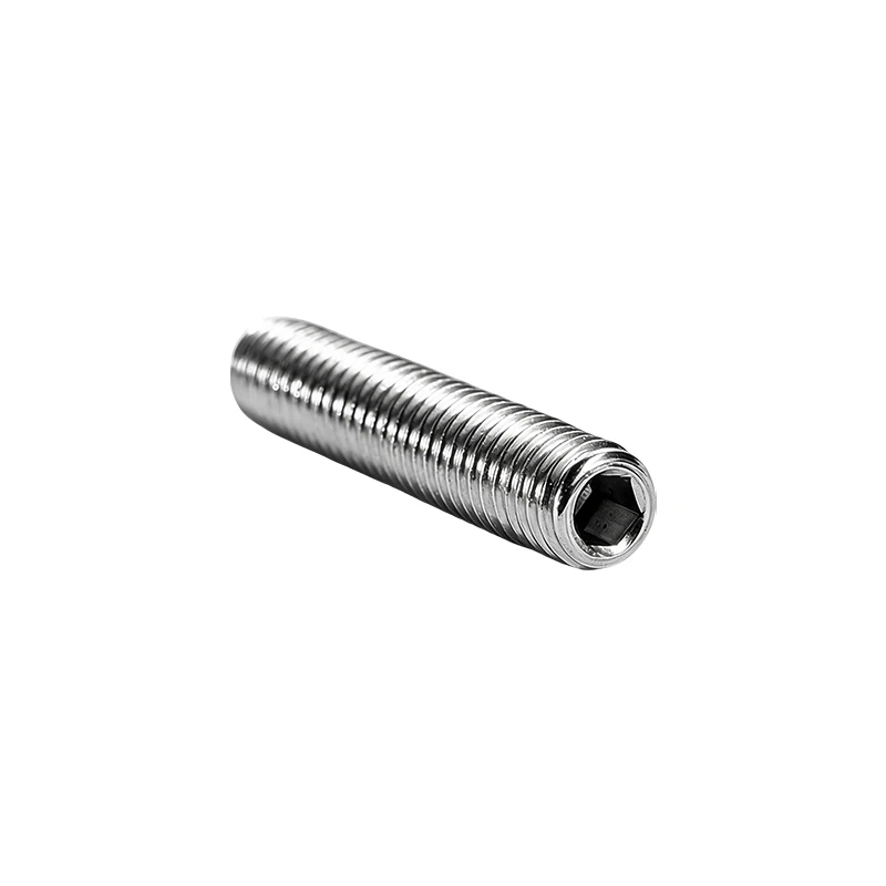 DIN916 Hexagon Socket Allen Head Set Screws Cup Point Grub Screws 304 Stainless Steel A2-70 Locking Screws M3 M4 M5 M6 M8 M10M12