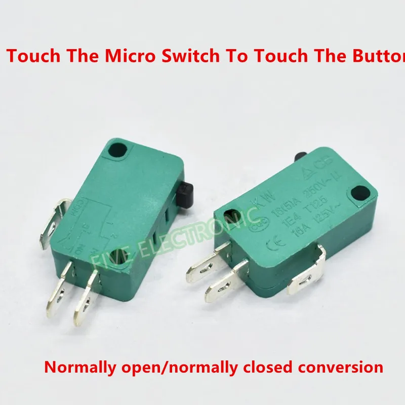 16A125V Micro Switch Microwave Oven Door Lock Touch/Rice Cooker Temperature Control Point Touch Travel Limit Switch