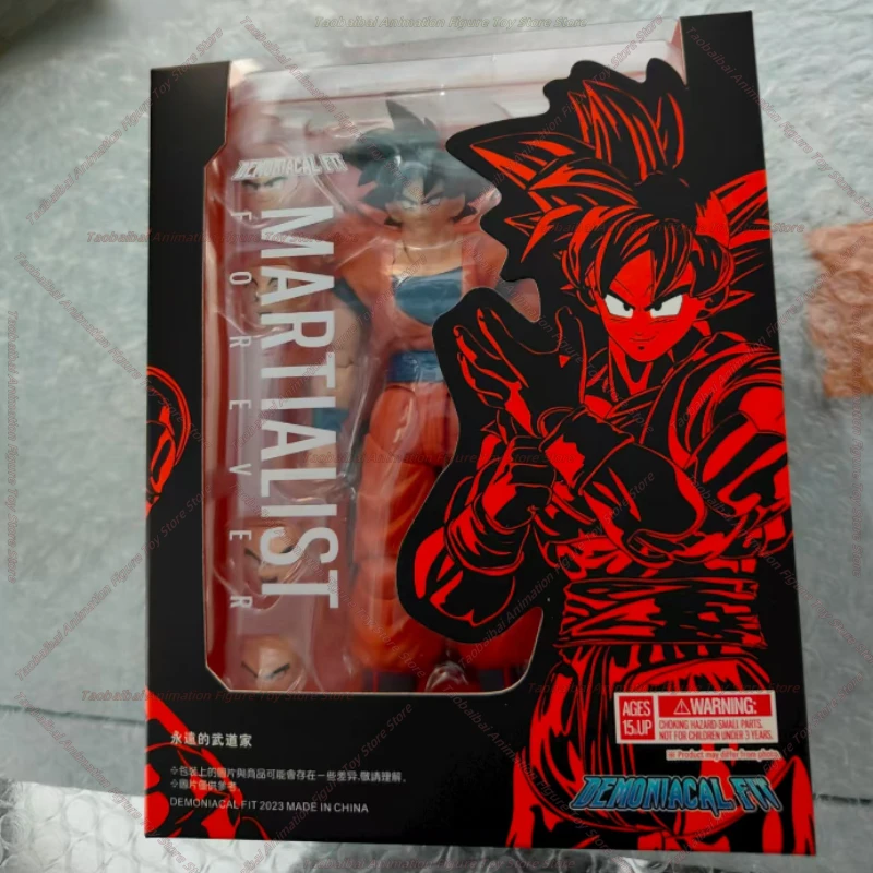 【Envio 24 horas】Demoniacal Fit Dragon Ball SHF [Forever Martial Artsman] 3.0 Sun Wukong 1/12 Figuras de ação Figuras Presentes