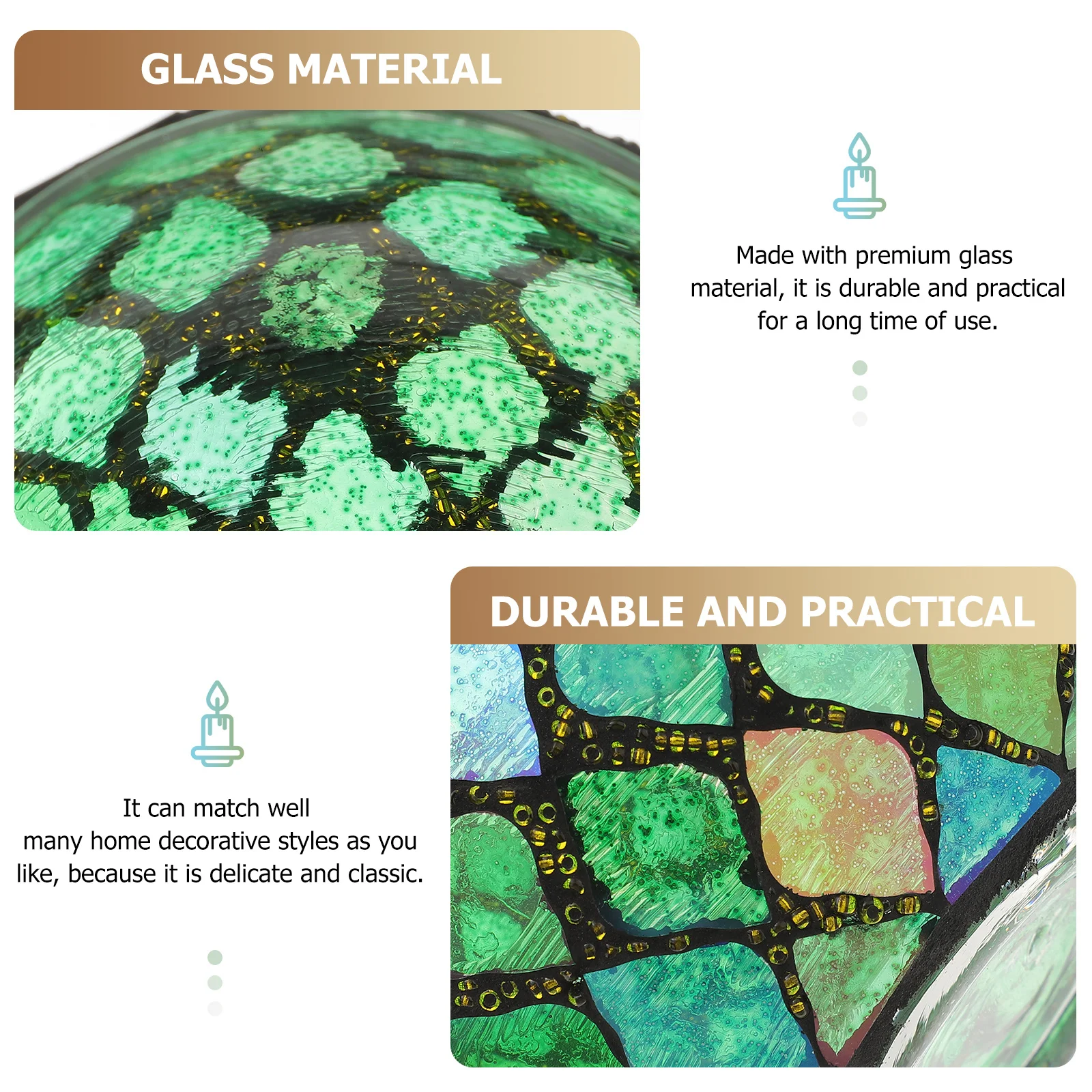 

Tealight Holder Glass Bowl Style Votive Holder for Wedding Centerpiece Home Decor Living Room Dining Table Ornament