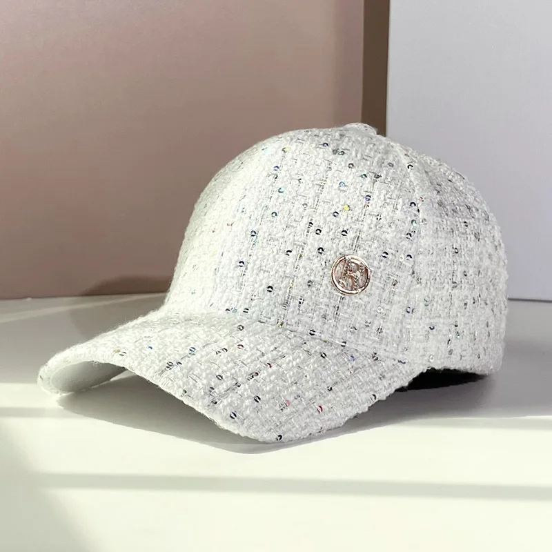 Women Hat 2022 Fashion designer Baseball Cap Ladies Caps Kpop Rhinestone gorras Summer Hats for Women Snapback Beach Hat Sunhats