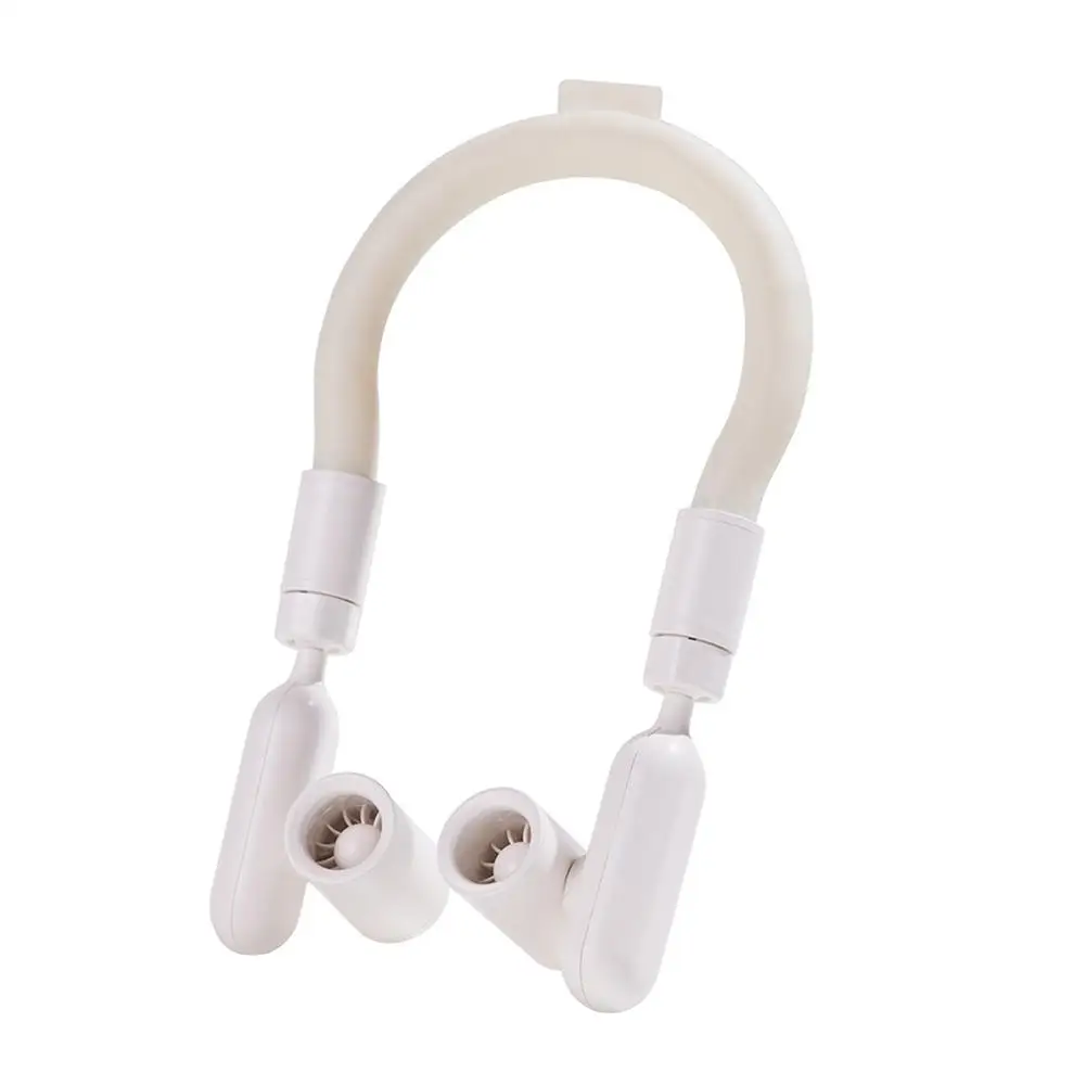 Adjustable Fan Cooling Neck Fan Dual 2000mAh Batteries High Wind Power Lightweight Design For Summer Activities