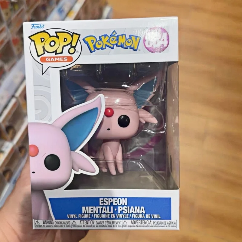 Original Funko POP Pokemon Figure Eevee #577 #626 #884 Bulbasaur #453 Mewtwo #581 Vulpix 580 Collectible Desktop Ornament Gift