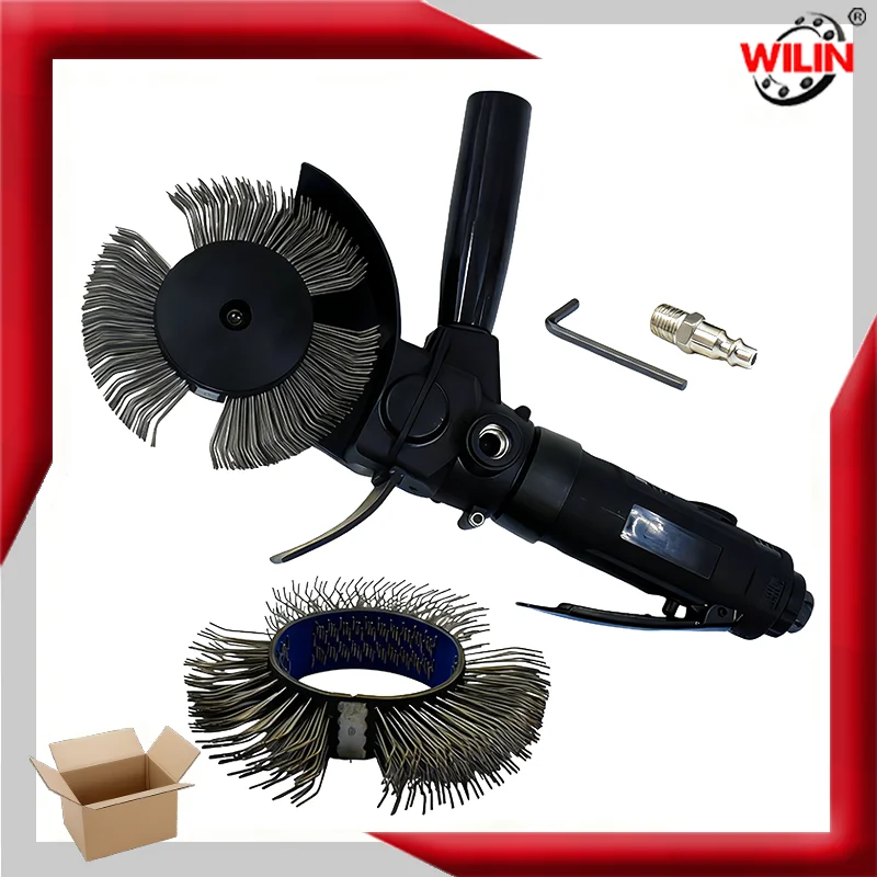 

Pneumatic tools accessories and parts are suitable for automotive polishing, metal rust removal and polishing, rubber removal.