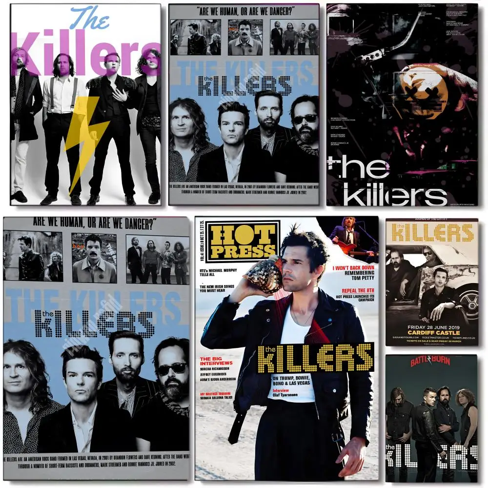 Singer T-The K-Killers Poster Wall art print art suitable for living room bedroom bar parlor home decor gift
