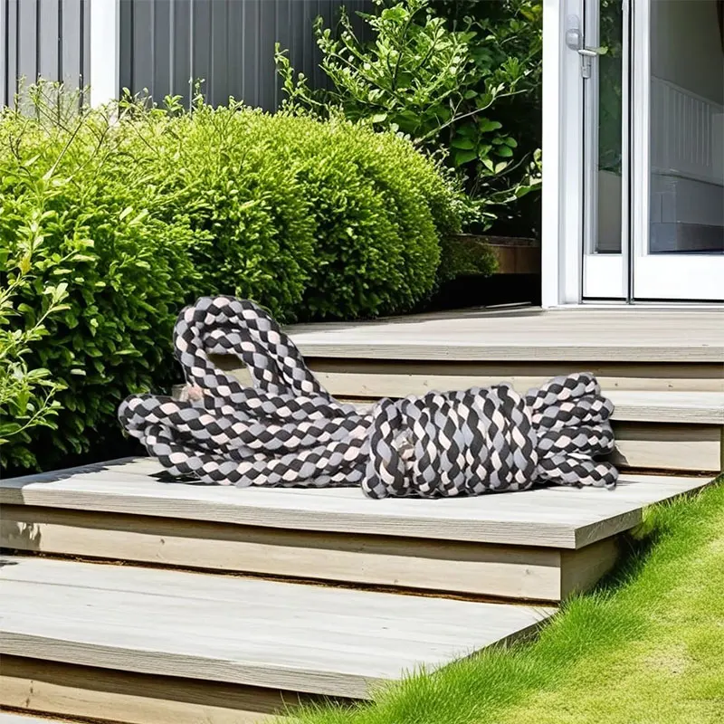 6m/8m Elastic Rope Binding Vehicle Motorcycle Tight Rope Fabric Strap Tricycle Woven Binding Rope Binding Strap Random Shipment